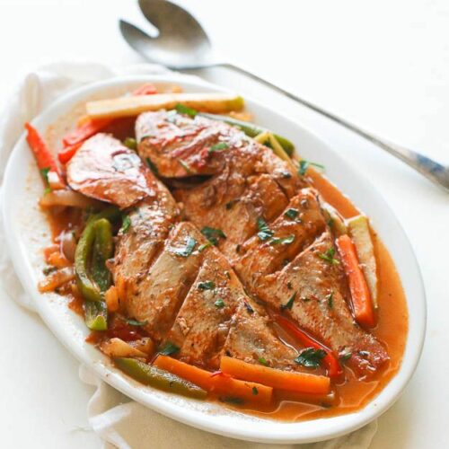 Steamed Snapper