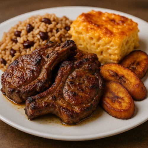 20250526_0203_Bahamian Baked Lamb Delight_remix_01jw5jz7w0edfvz14vcad78jsk Baked Lamb Chops