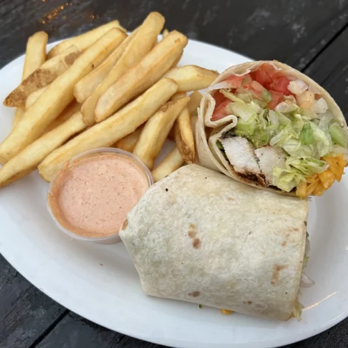 5b3aa245-a916-421f-9711-e902735c8731 Chicken Wrap & Fries
