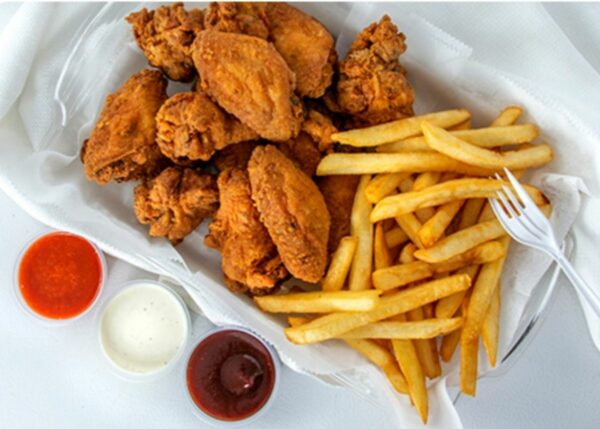 Fried Wings & Fries